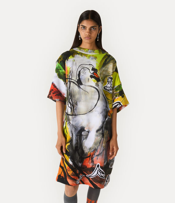 graphic print shirt dress Women's Tee Dresses | Disturbia