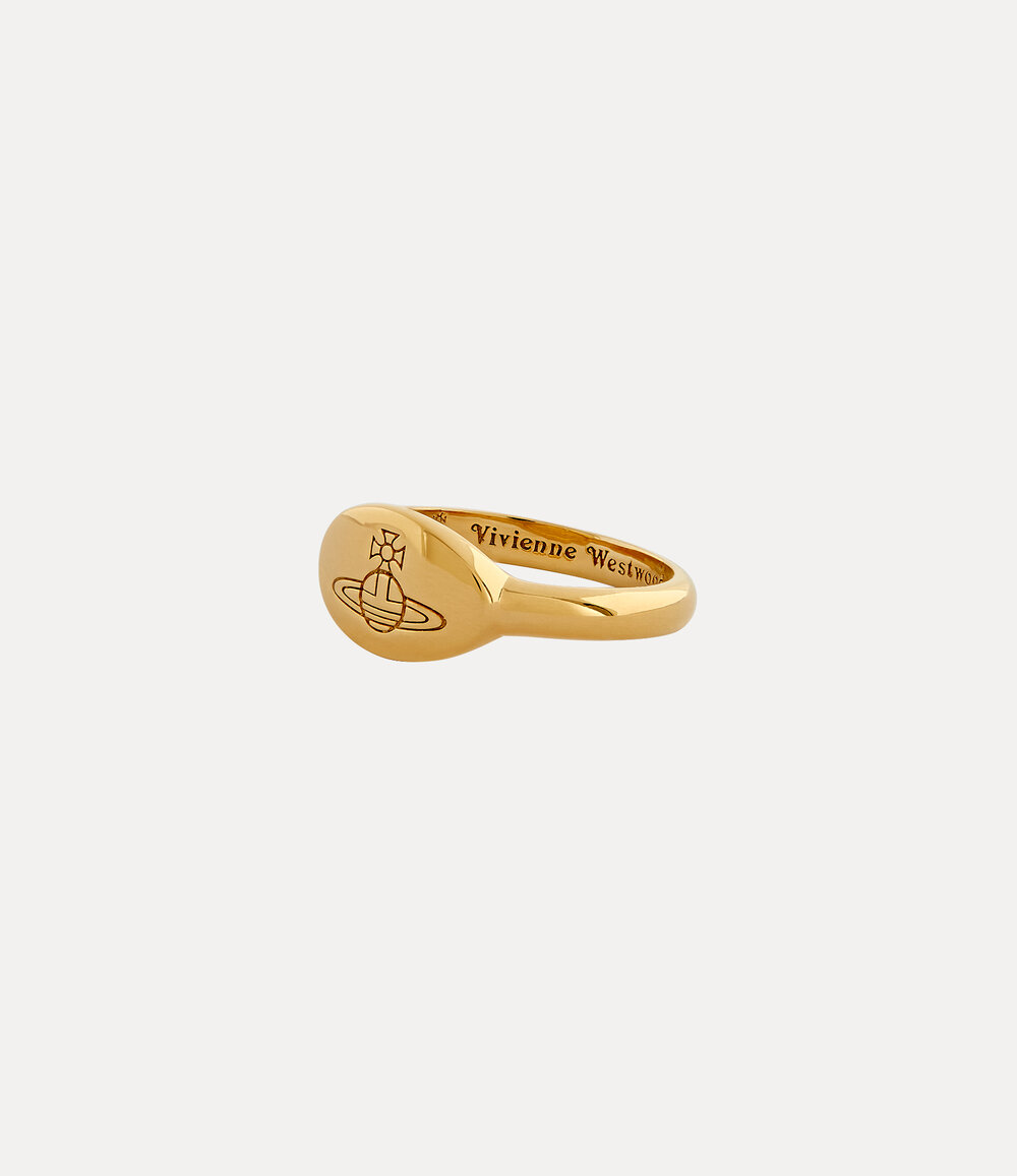 Vivienne Westwood Tilly Ring in Gold, view 2