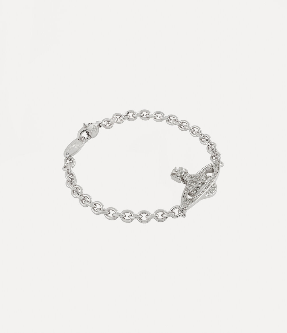Vivienne Westwood Man. Mini Bas Relief Chain Bracelet, view 2