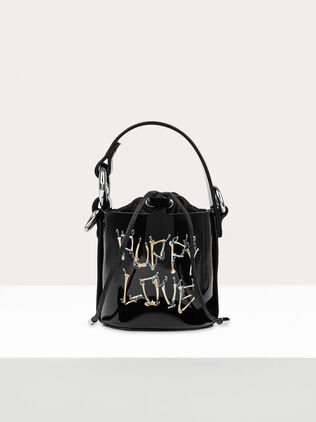 Mini daisy drawstring bucket