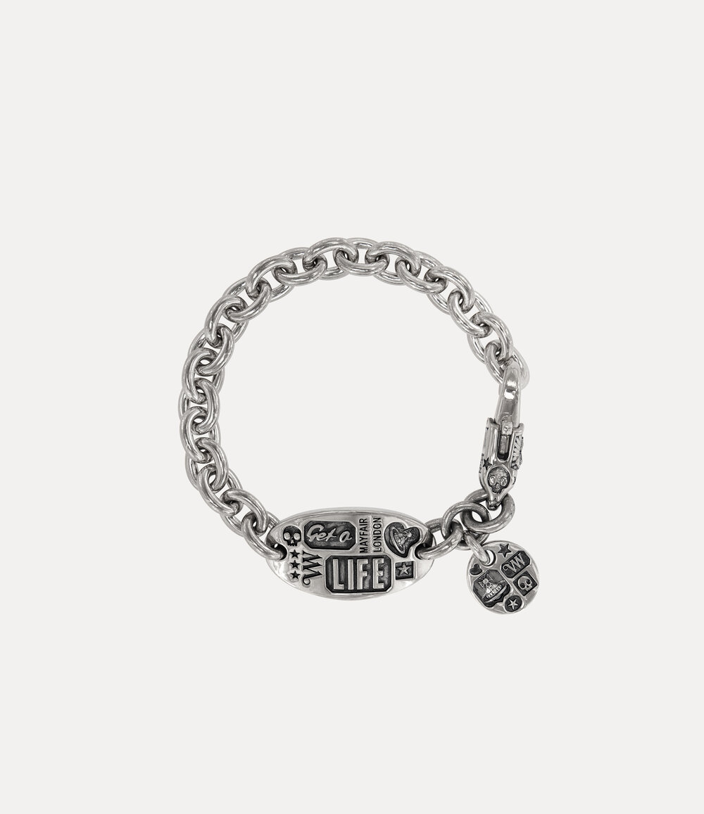 Vivienne Westwood Man. Lancelot Bracelet in silver