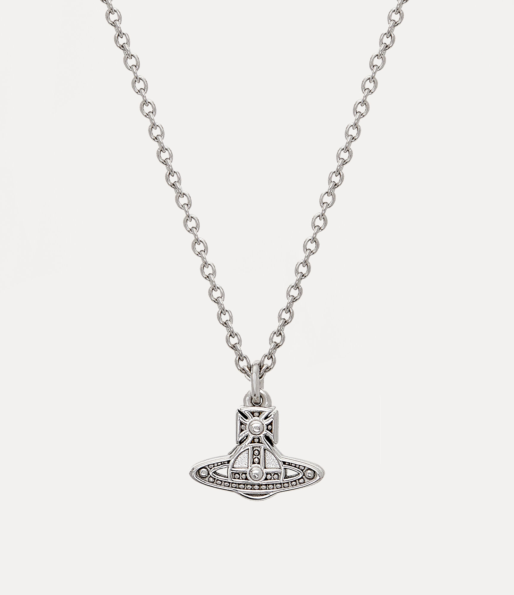 Oslo ペンダントネックレス - プラチナ | Vivienne Westwood®