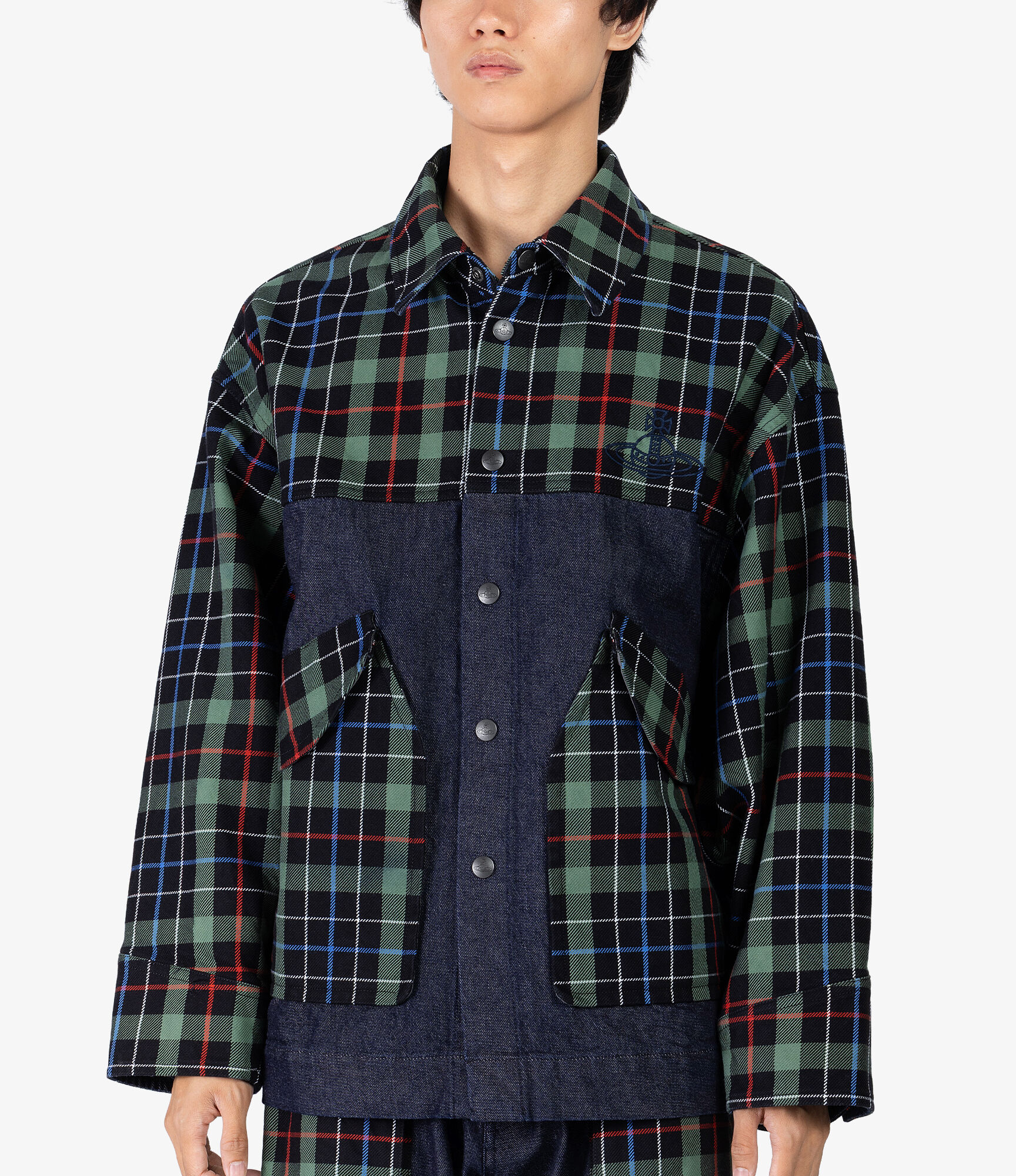 Denim Check Jacket  large image number 4