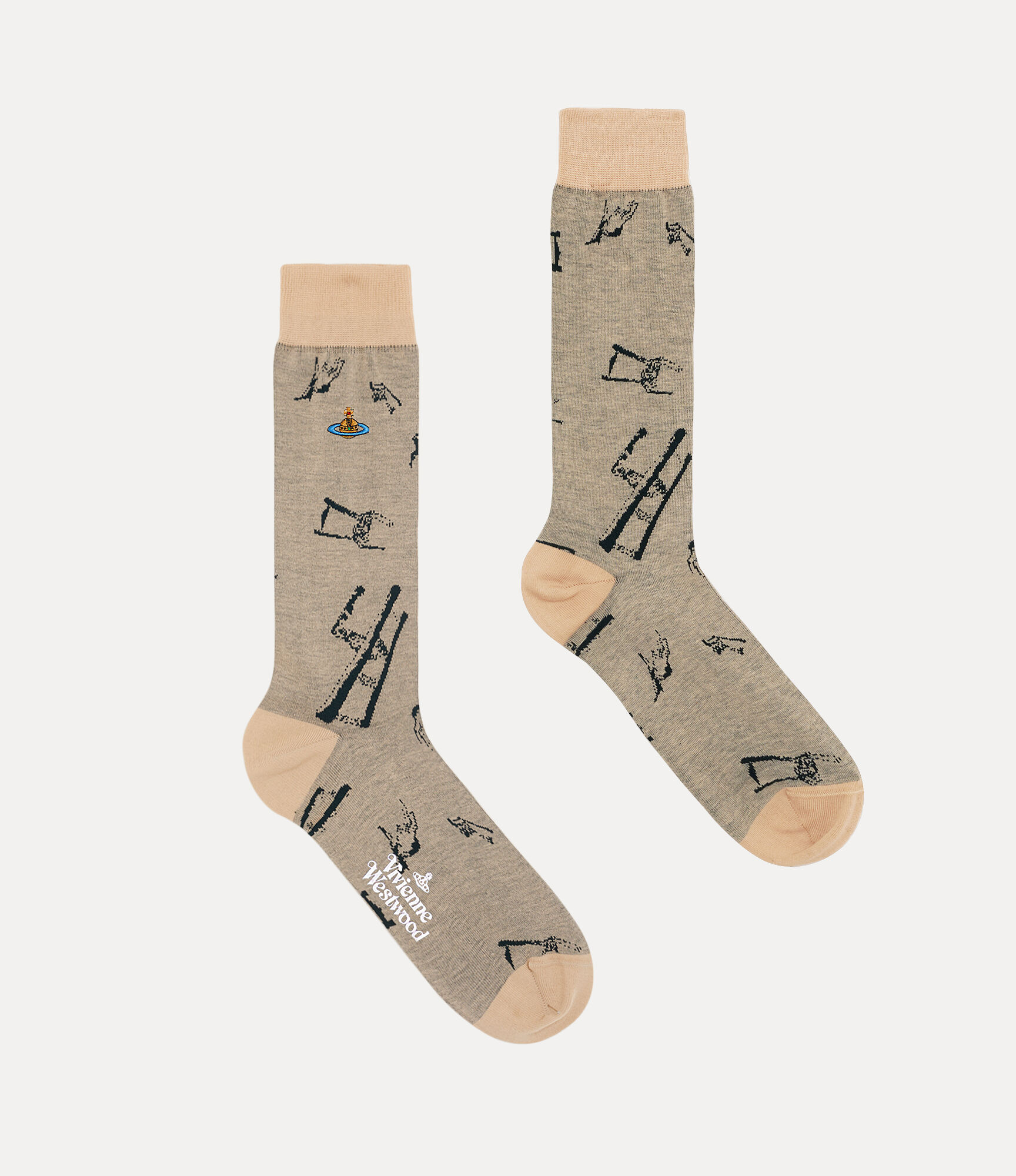 Deer Chair Sock  large image number 2