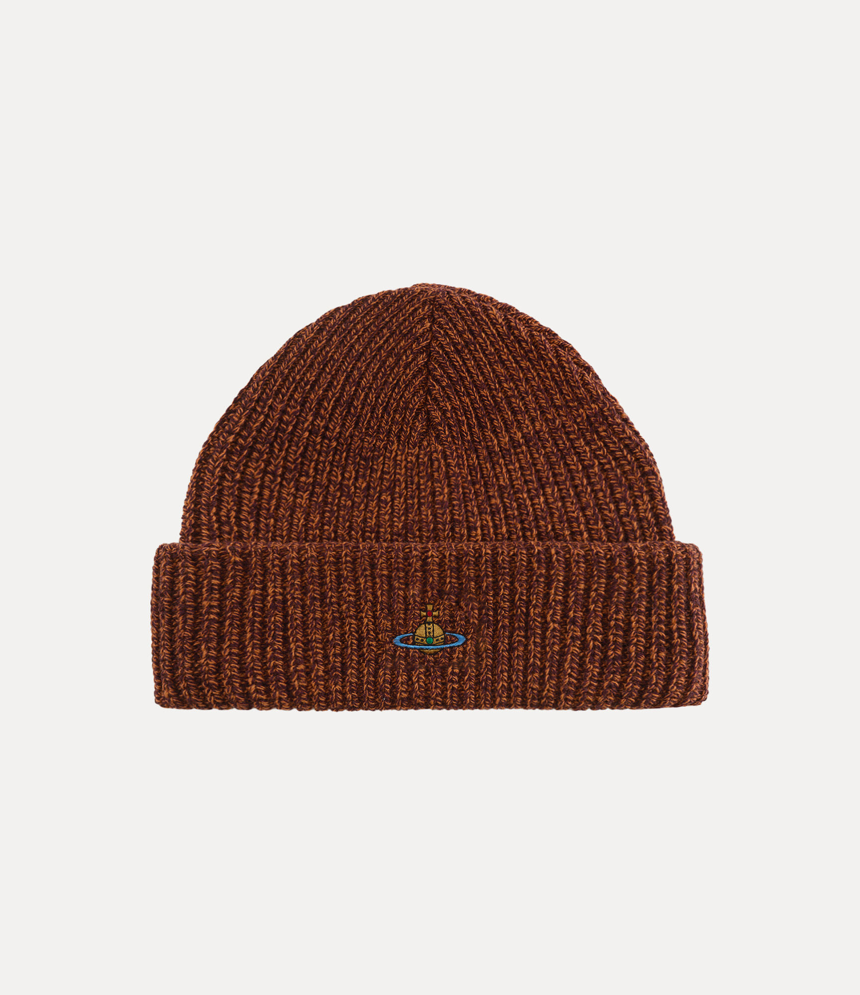 帽子 Vivienne Westwood BEANIE Sporty Orb Sporty Beanie in ORANGE | Vivienne Westwood®