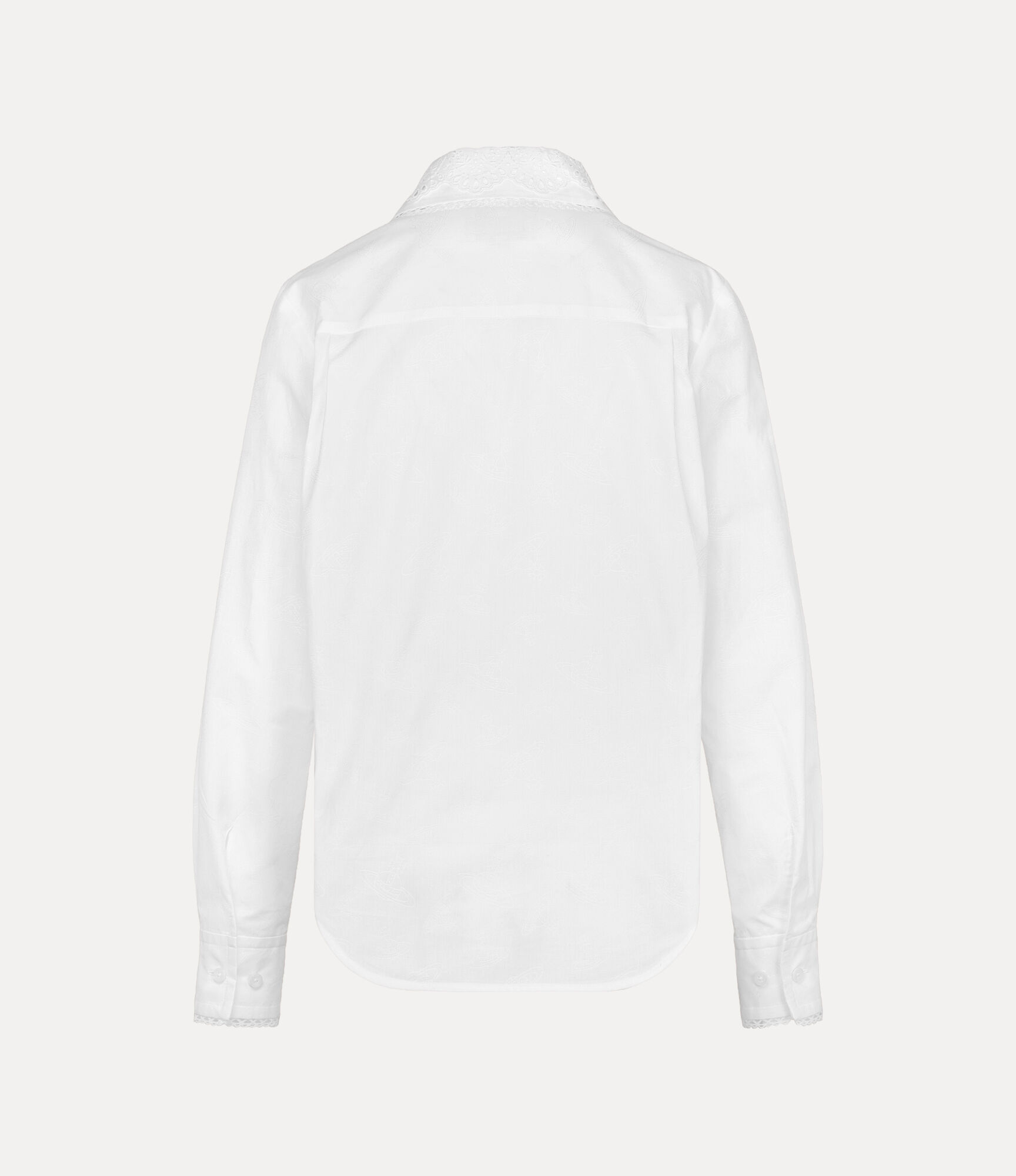Orb Jacquard Lace Collar Shirt  large image number 5