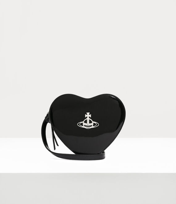 Vivienne Westwood Women's Victoria New Heart Cross Body Bag - Black