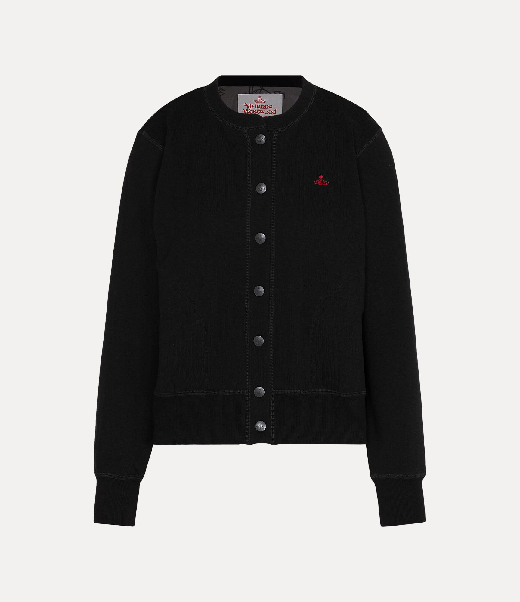 Organic Cotton Snap Cardigan