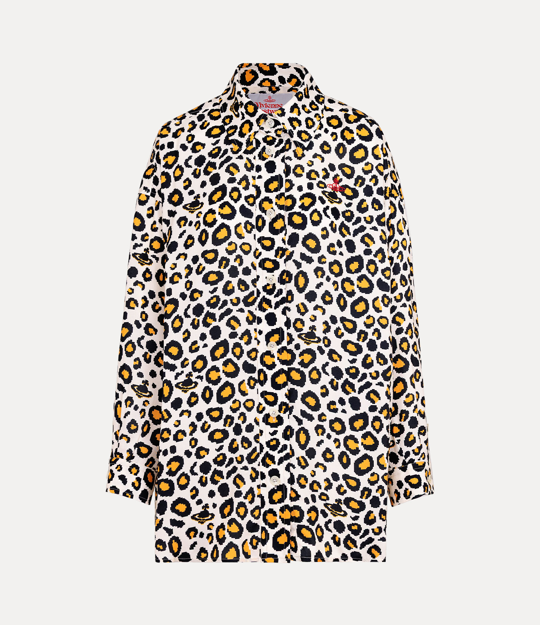 Pixelated Leopard XXL Shirt