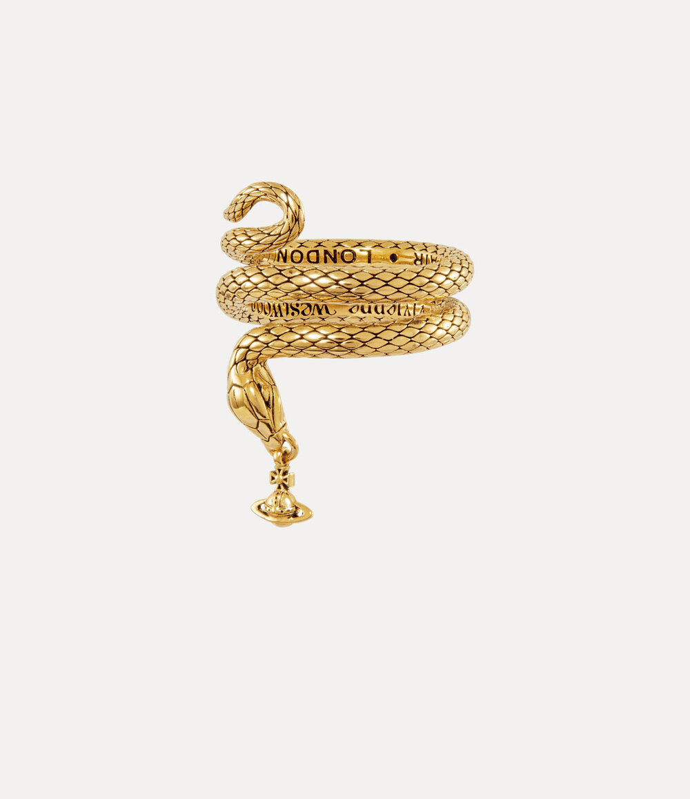 Vivienne Westwood Albane Ring in Antique Gold, view 2
