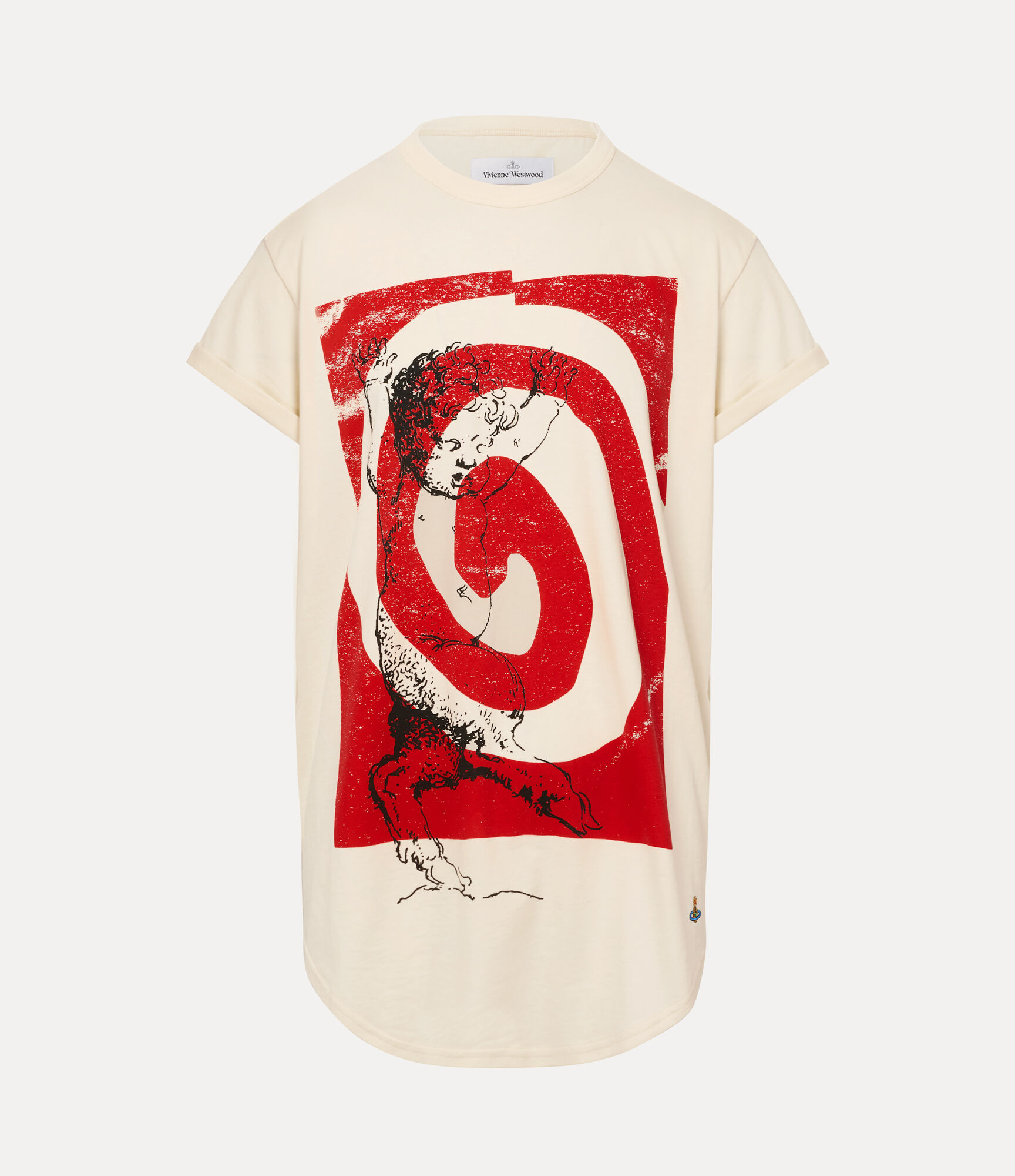Swirl Longline t-shirt