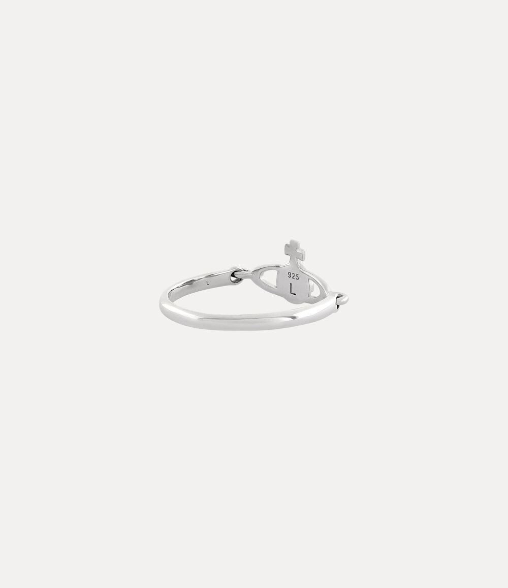 Vivienne Westwood Vendome Ring in Silver, view 3