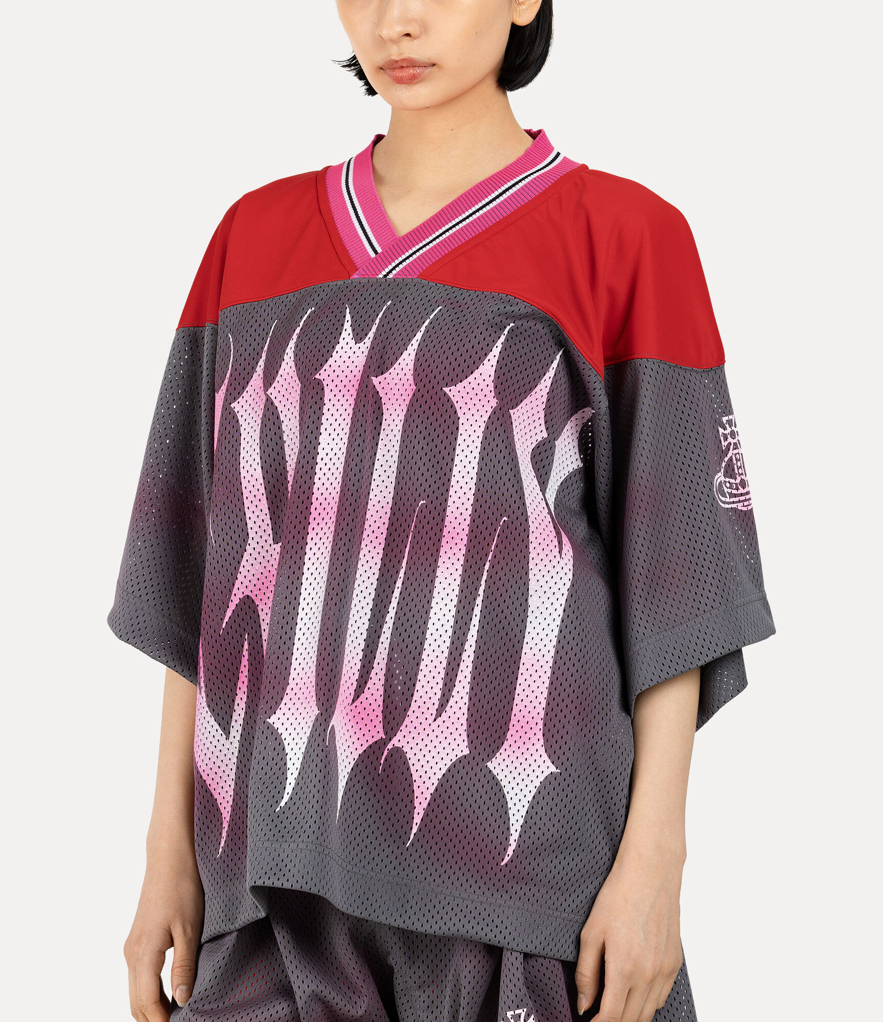 Football Jersey Mesh Tシャツ 大型イメージ ナンバー7