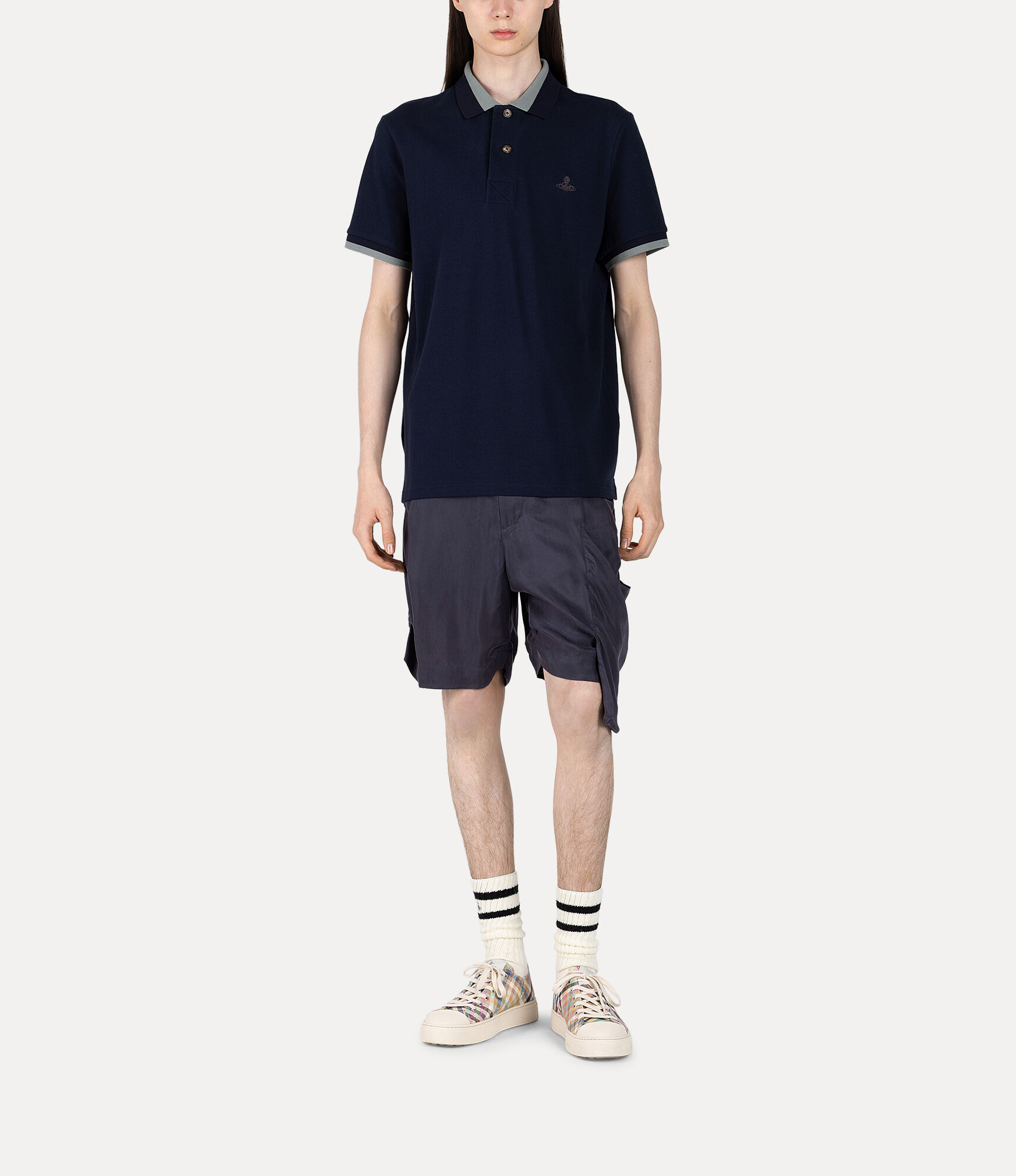 Classic Polo Shirt in BLUE | Vivienne Westwood®