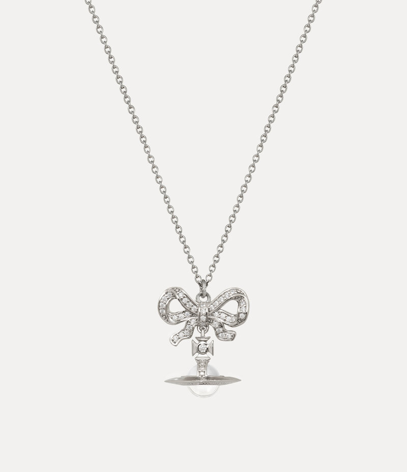 Vivienne Westwood Octavie Pendant Necklace in Silver