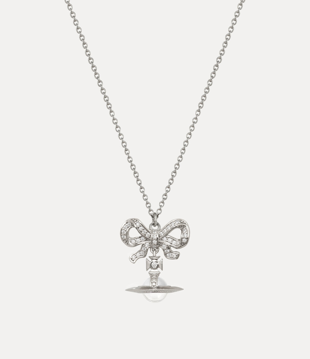 Vivienne Westwood Octavie Pendant Necklace in Silver