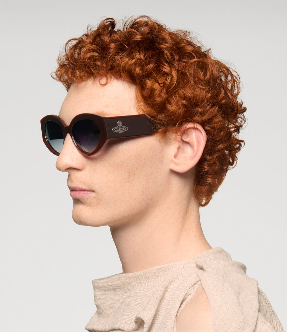 Vivienne Westwood Jackie Sunglasses in Red, view 5