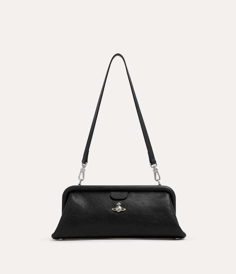 Vivienne Westwood Jane Frame Purse in Black