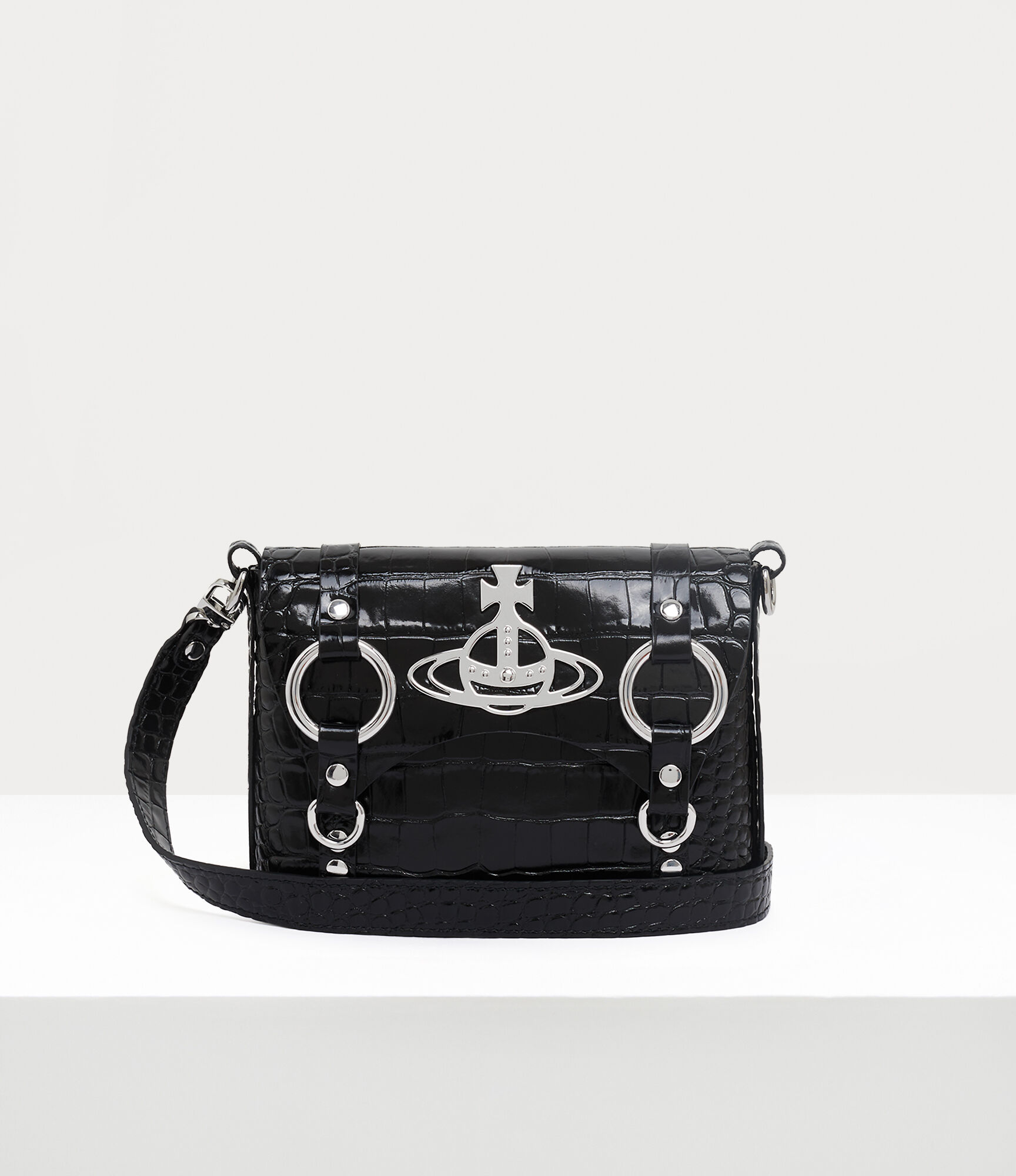 Kim Crossbody Bag in BLACK | Vivienne Westwood®