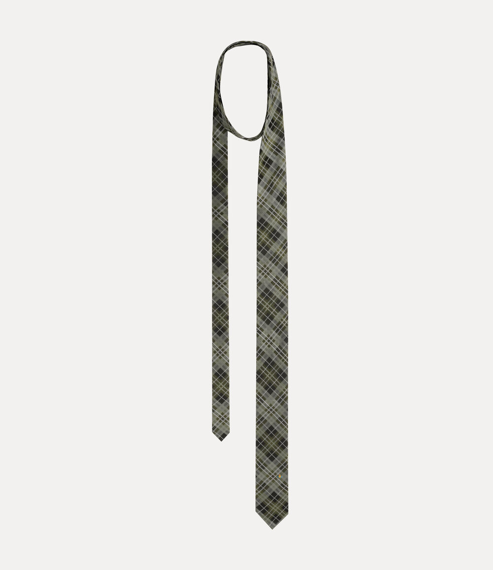 Vivienne Westwood Super Long Tie 8.5cm in Grey, view 4