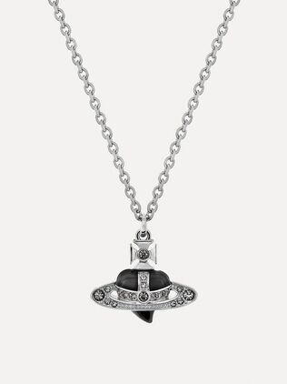 Man. Diamante Heart Pendant Necklace