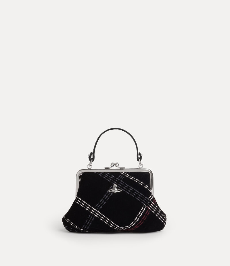 Vivienne Westwood Granny Frame Purse in Black Multicolor