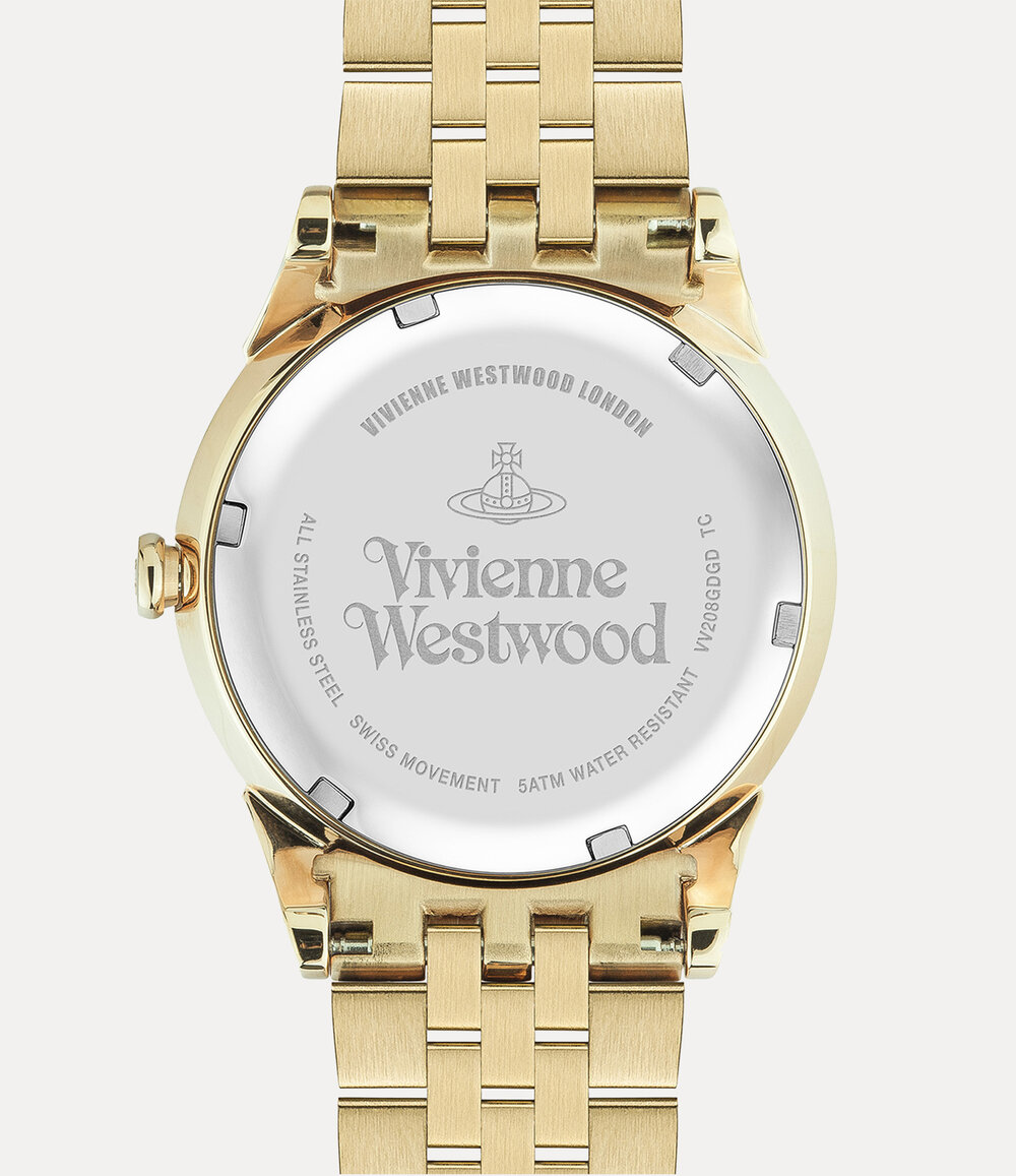 Vivienne Westwood Wallace Watch in Gold, view 4