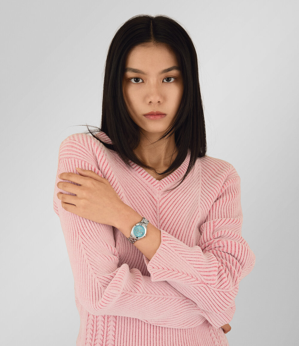 Vivienne Westwood Fenchurch Watch in Silver / Turquoise, view 2