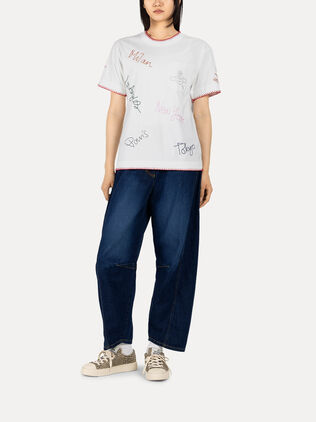 Little Cities Star Emb Relax Tee