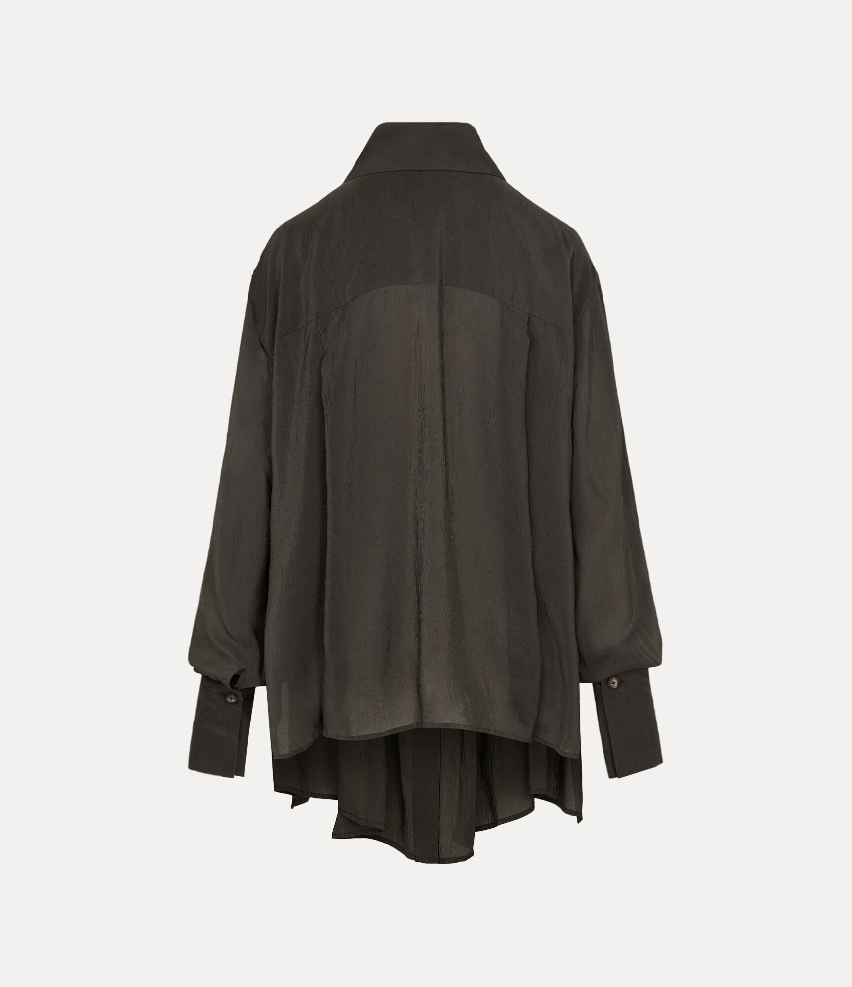 Gathered Volume Blouse in GREEN | Vivienne Westwood®