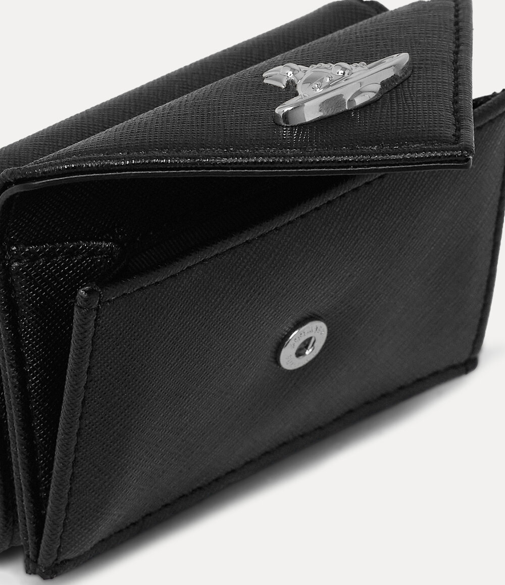 Vivienne Westwood Envelope Billfold in Black, view 3
