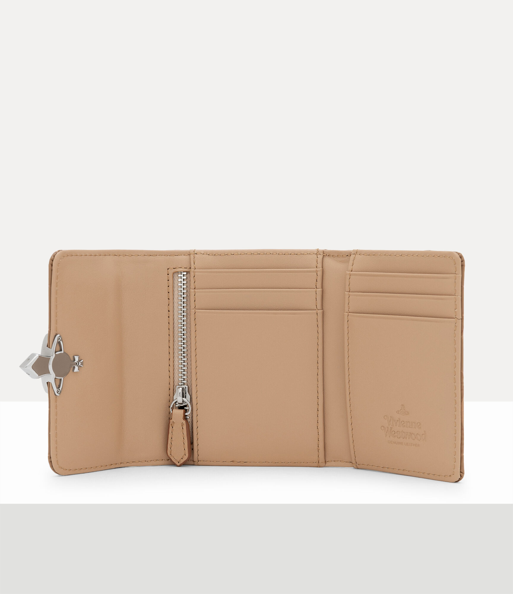 Orb Clasp Wallet in DUSTY-PINK | Vivienne Westwood®