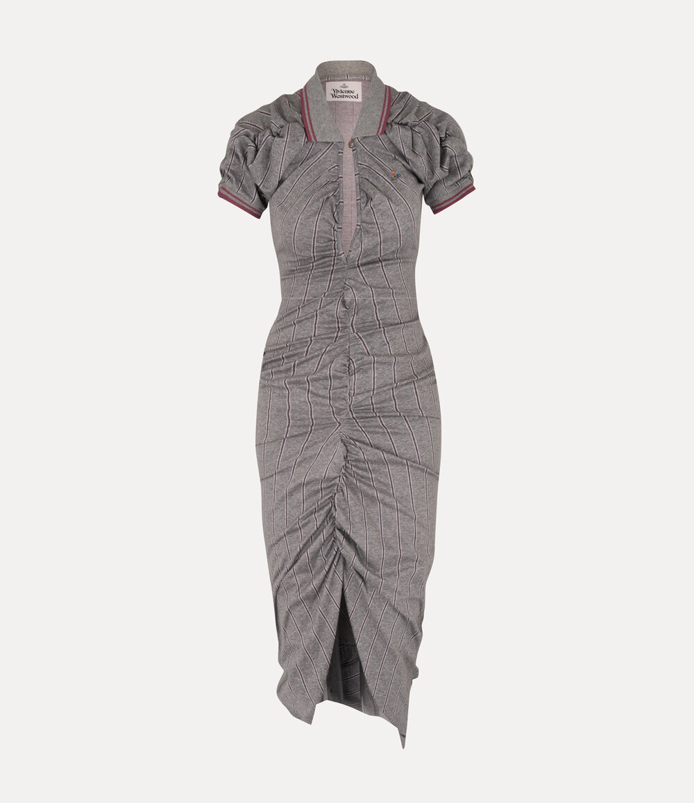 Vivienne Westwood Pulling Dress in Melange Tobacco