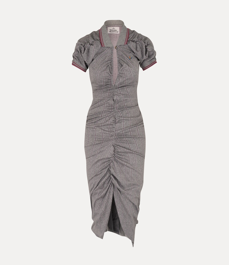 Vivienne Westwood Pulling Dress in Melange Tobacco