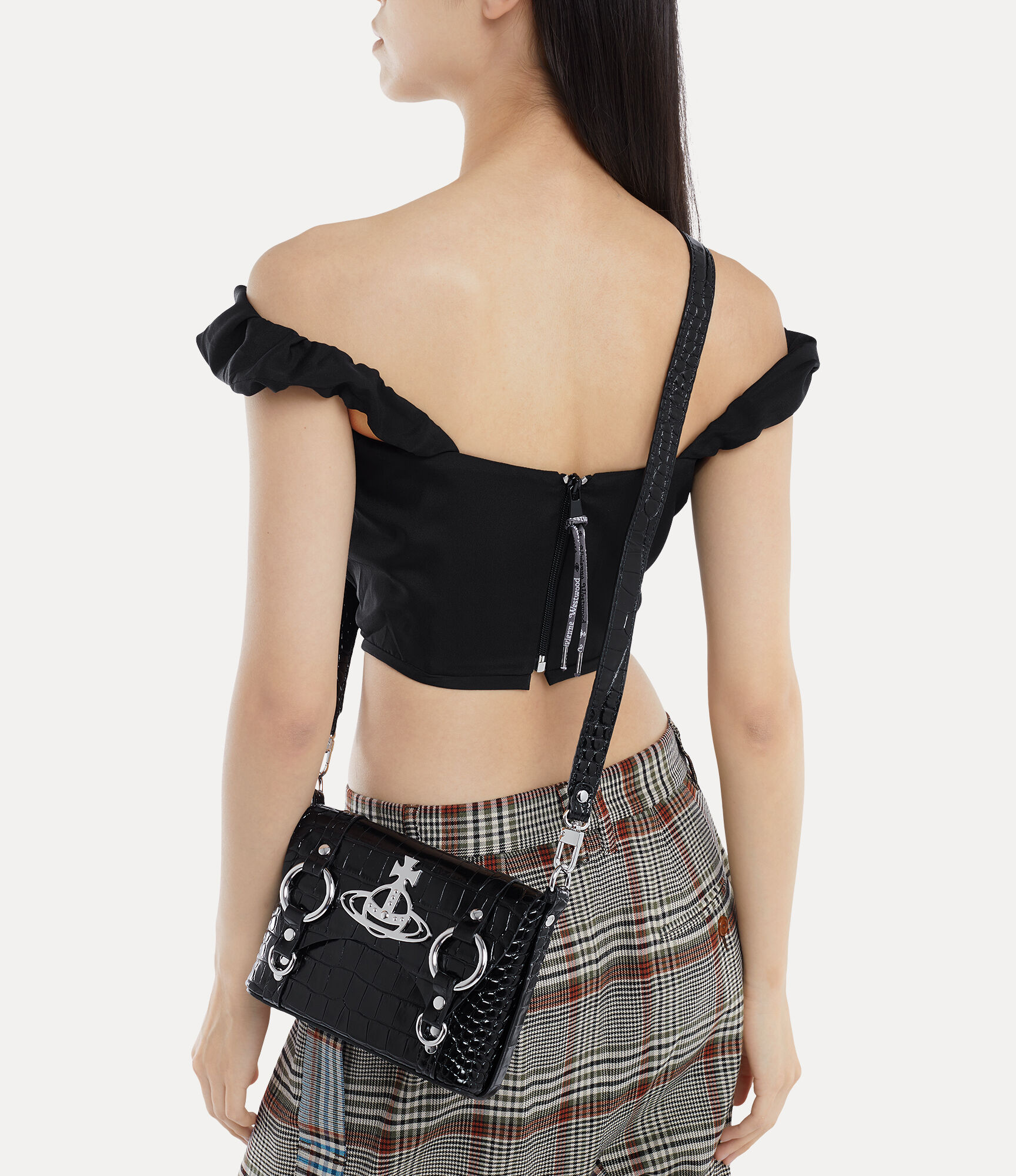 Kim Crossbody Bag in BLACK Vivienne Westwood®