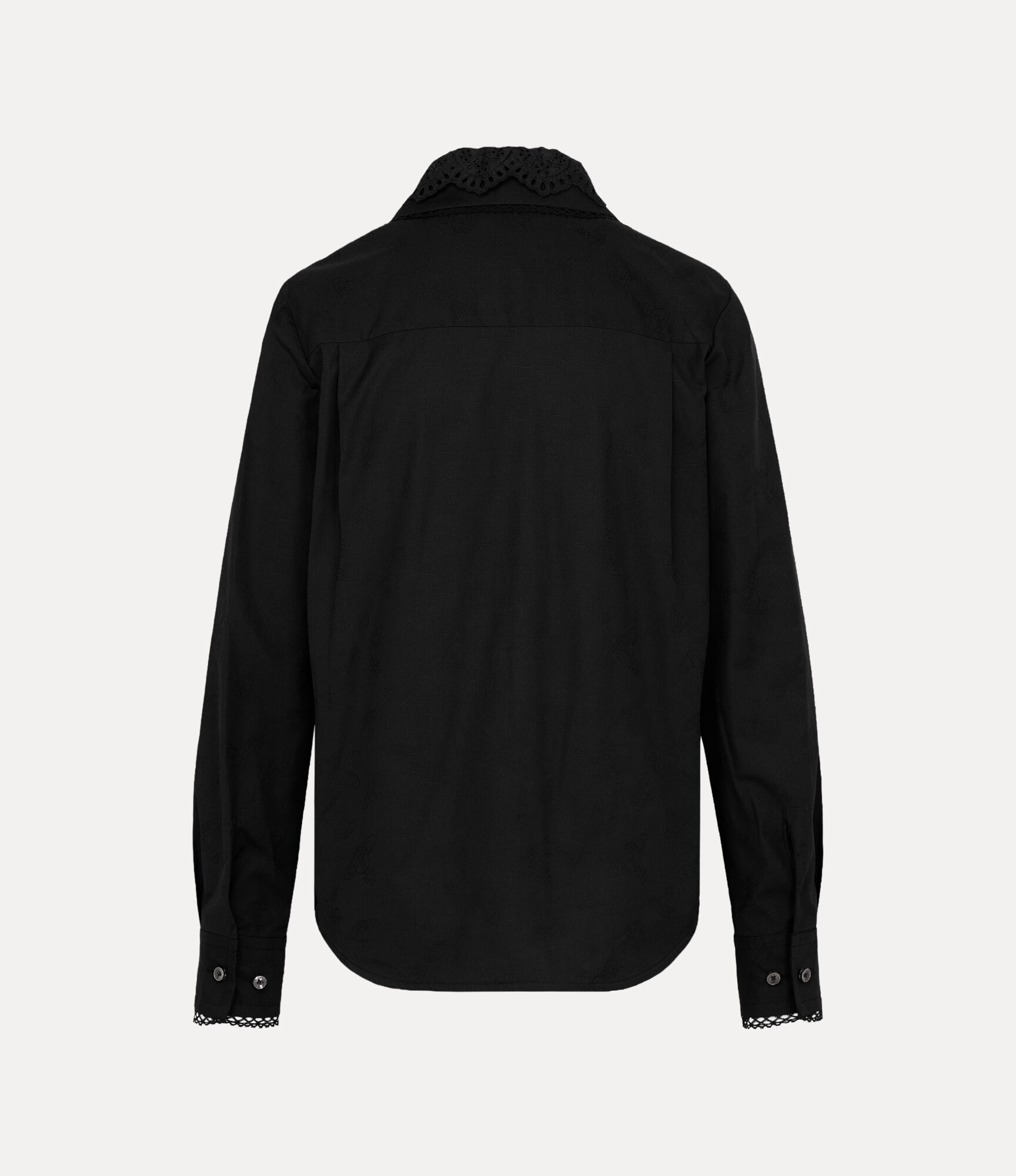 Orb Jacquard Lace Collar Shirt  large image number 5