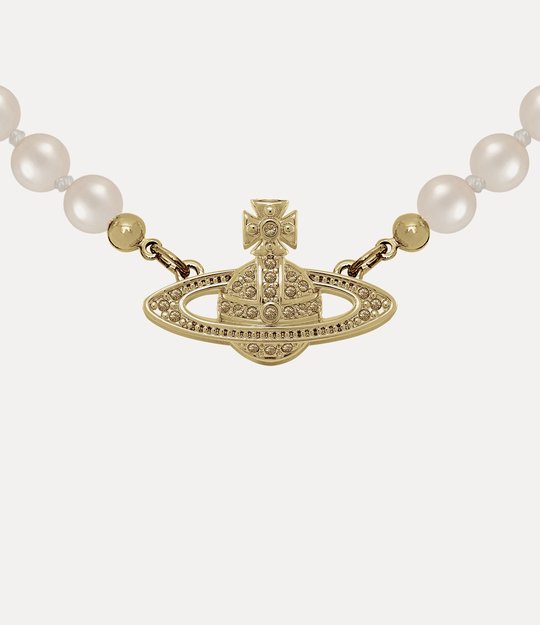 Mini Bas Relief Pearl Choker  large image number 4
