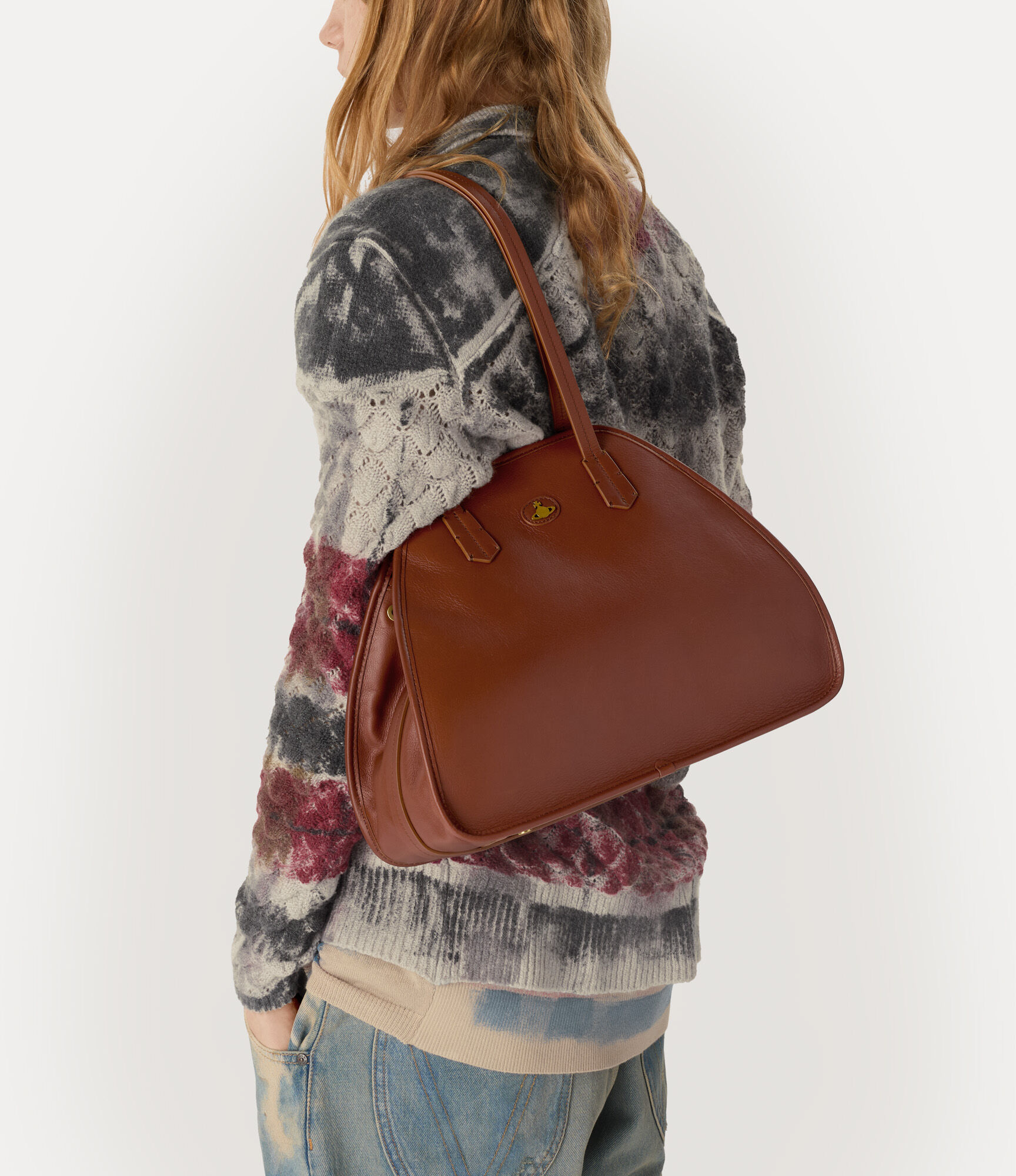 Yasmina Small Handbag in CAMEL | Vivienne Westwood®