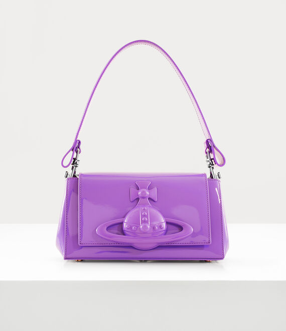 Vivienne Westwood Hazel Medium Handbag In Purple