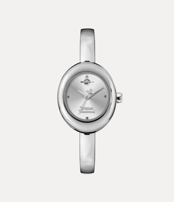 Vivienne Westwood Audley Watch Silver Stainless Steel Women