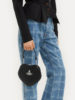 Belle Heart Frame Purse