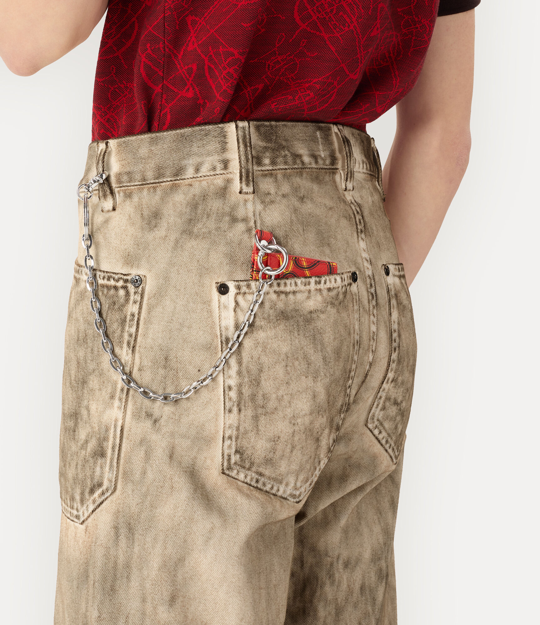 Flat Chain Card Holder  large image number 2