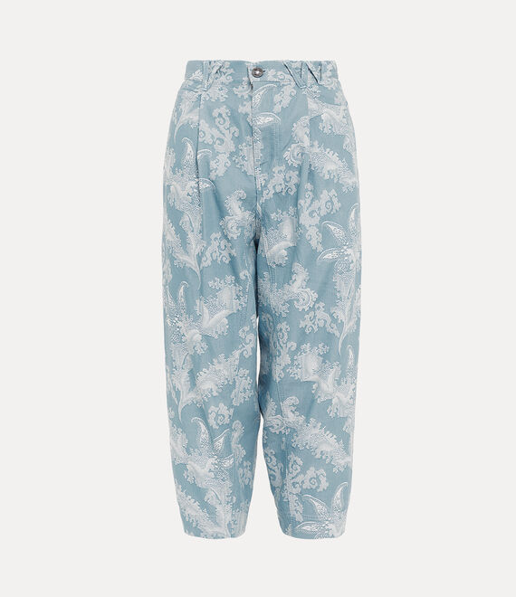 Shop Vivienne Westwood Long Macca Jeans In Blue-coral