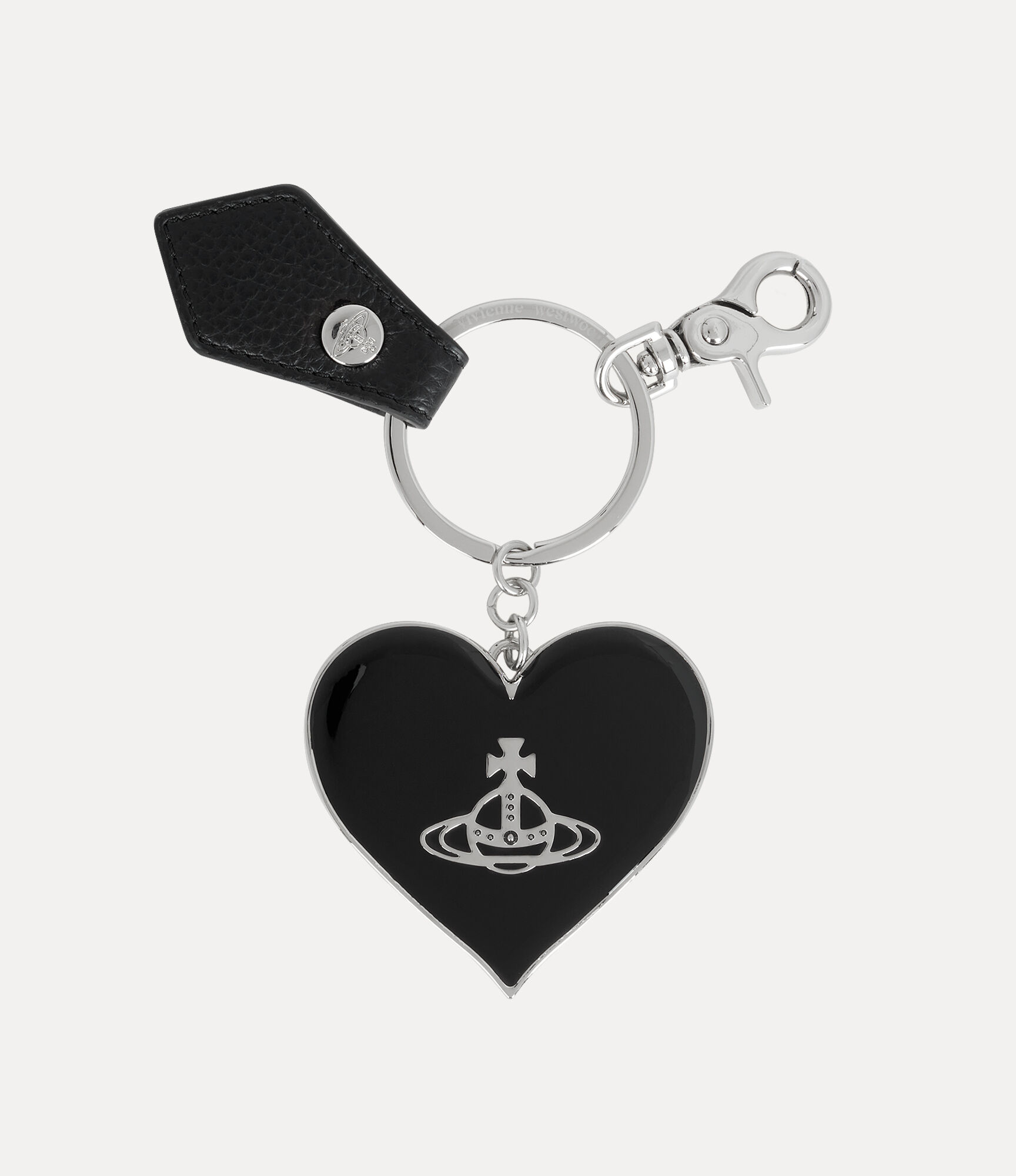 Mirror Heart Orb Keyring