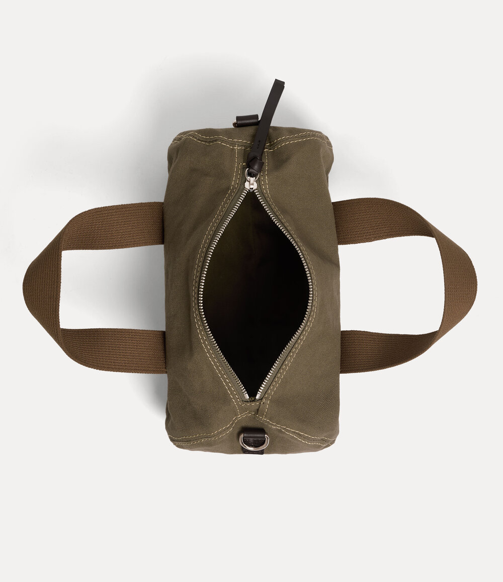 Vivienne Westwood Paul Cylinder Crossbody in Army Green, view 5