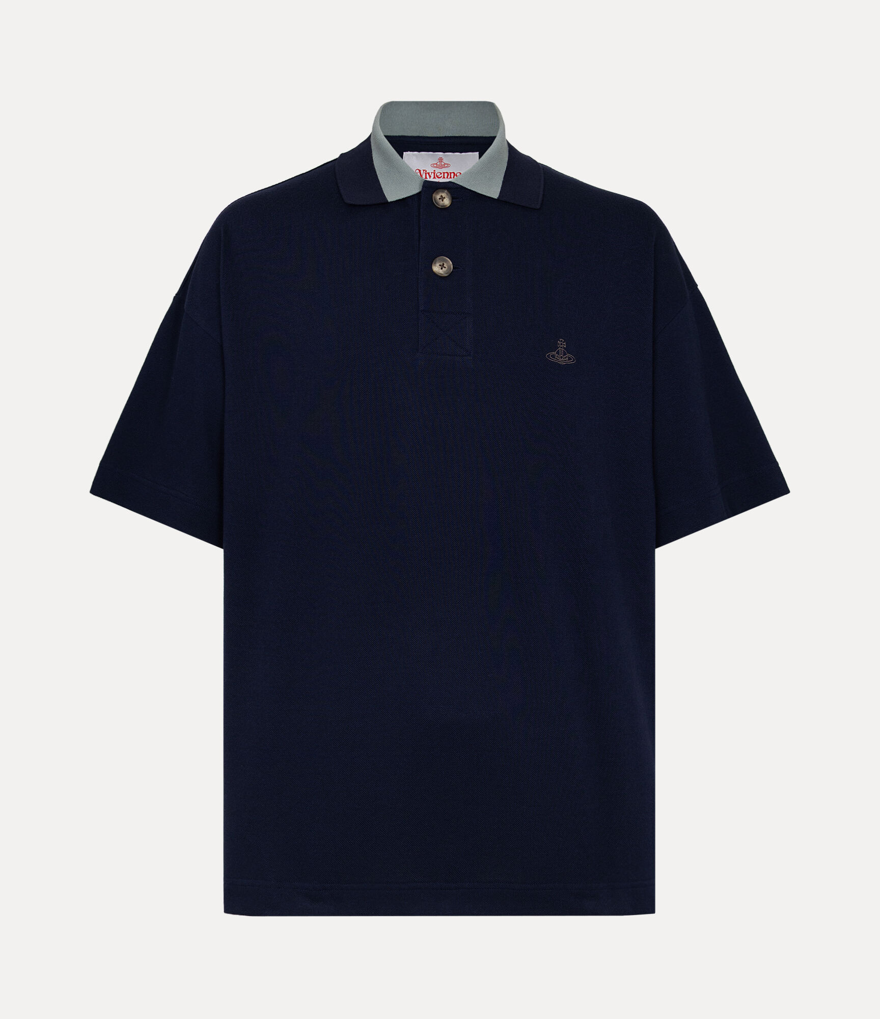 Oversized Polo in BLUE | Vivienne Westwood®