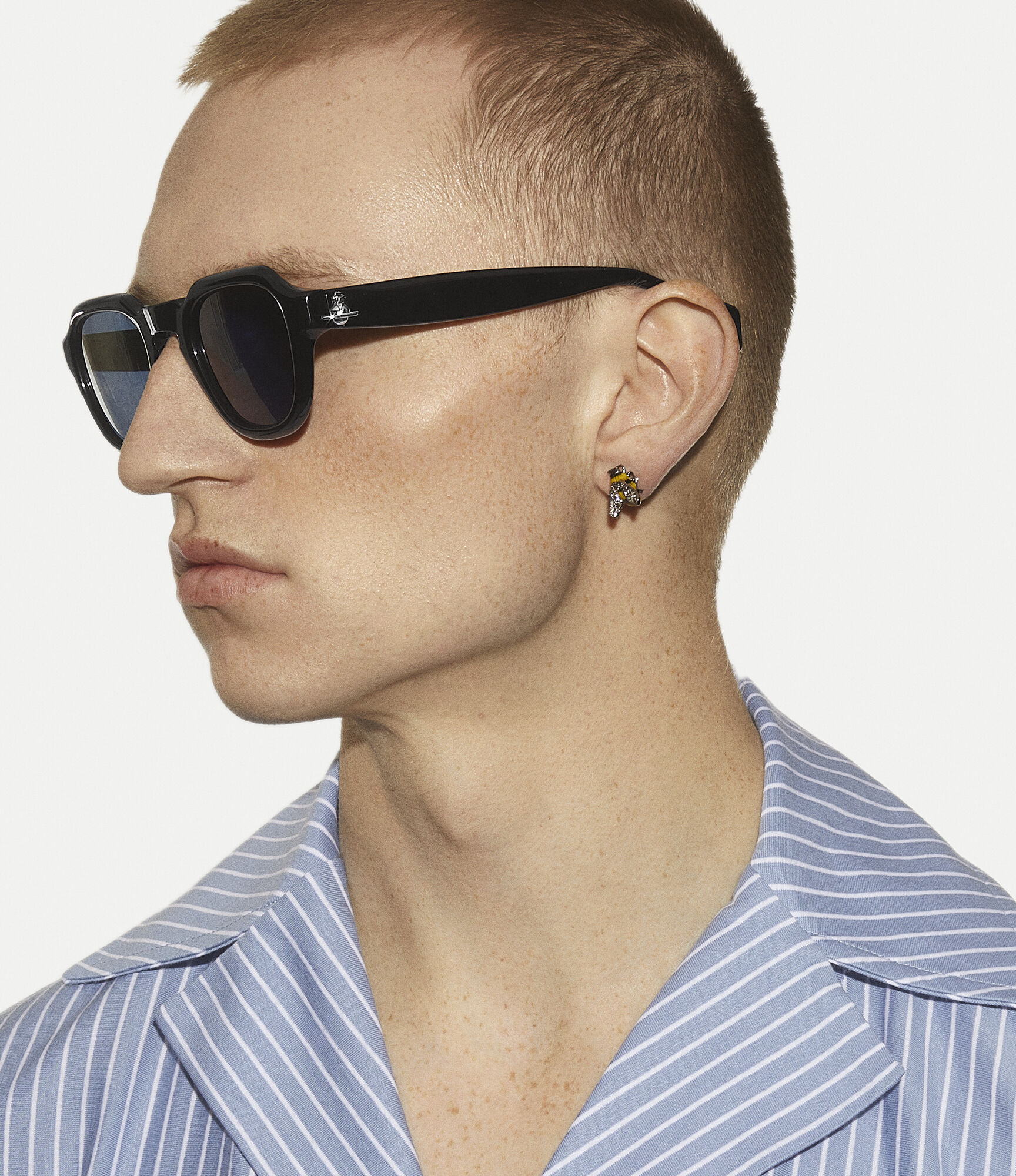 Vivienne Westwood ブラック サングラス Vivienne Westwood Black Michael Sunglasses Vivienne Westwood