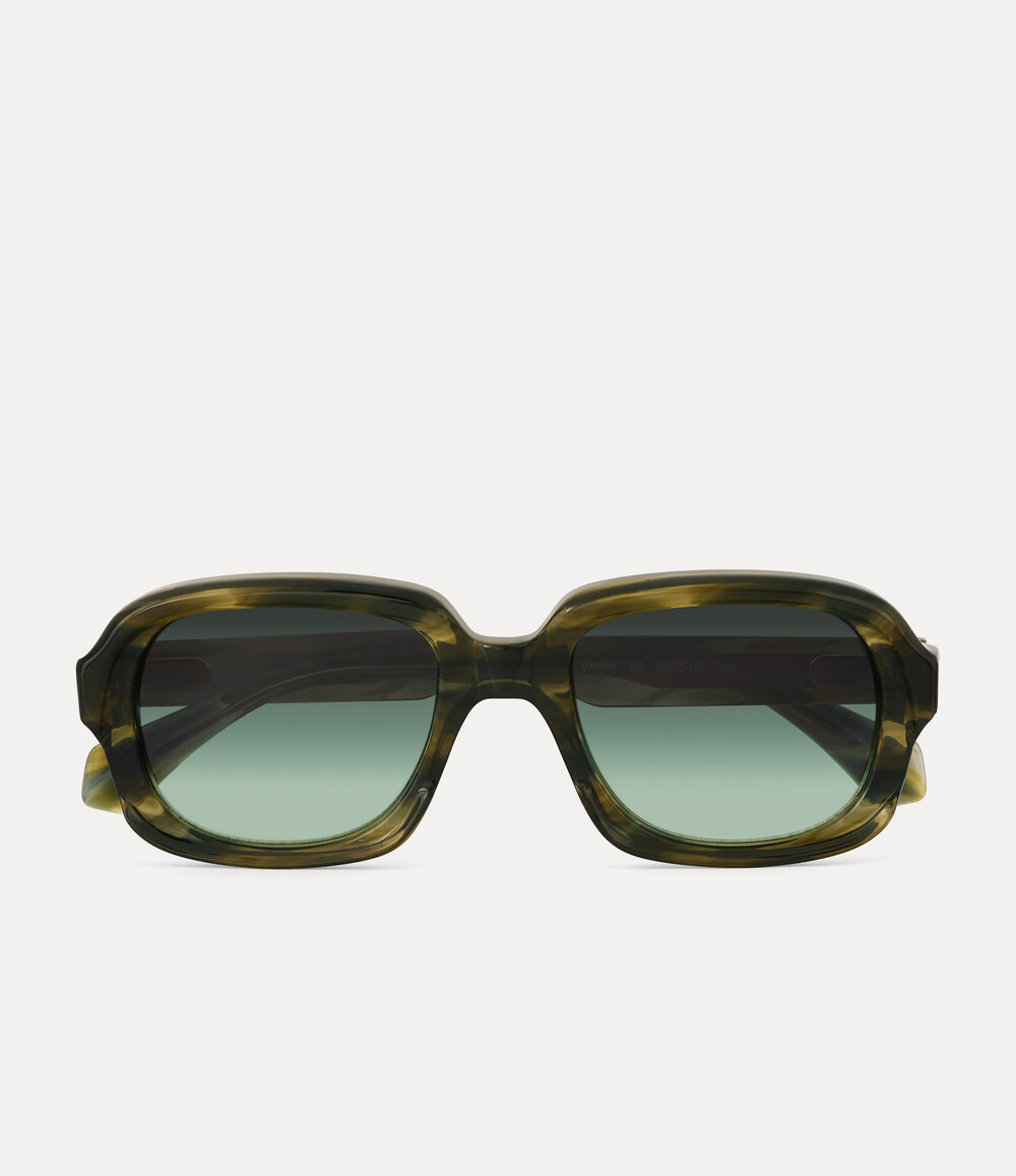 Vivienne Westwood Claude Sunglasses in Green