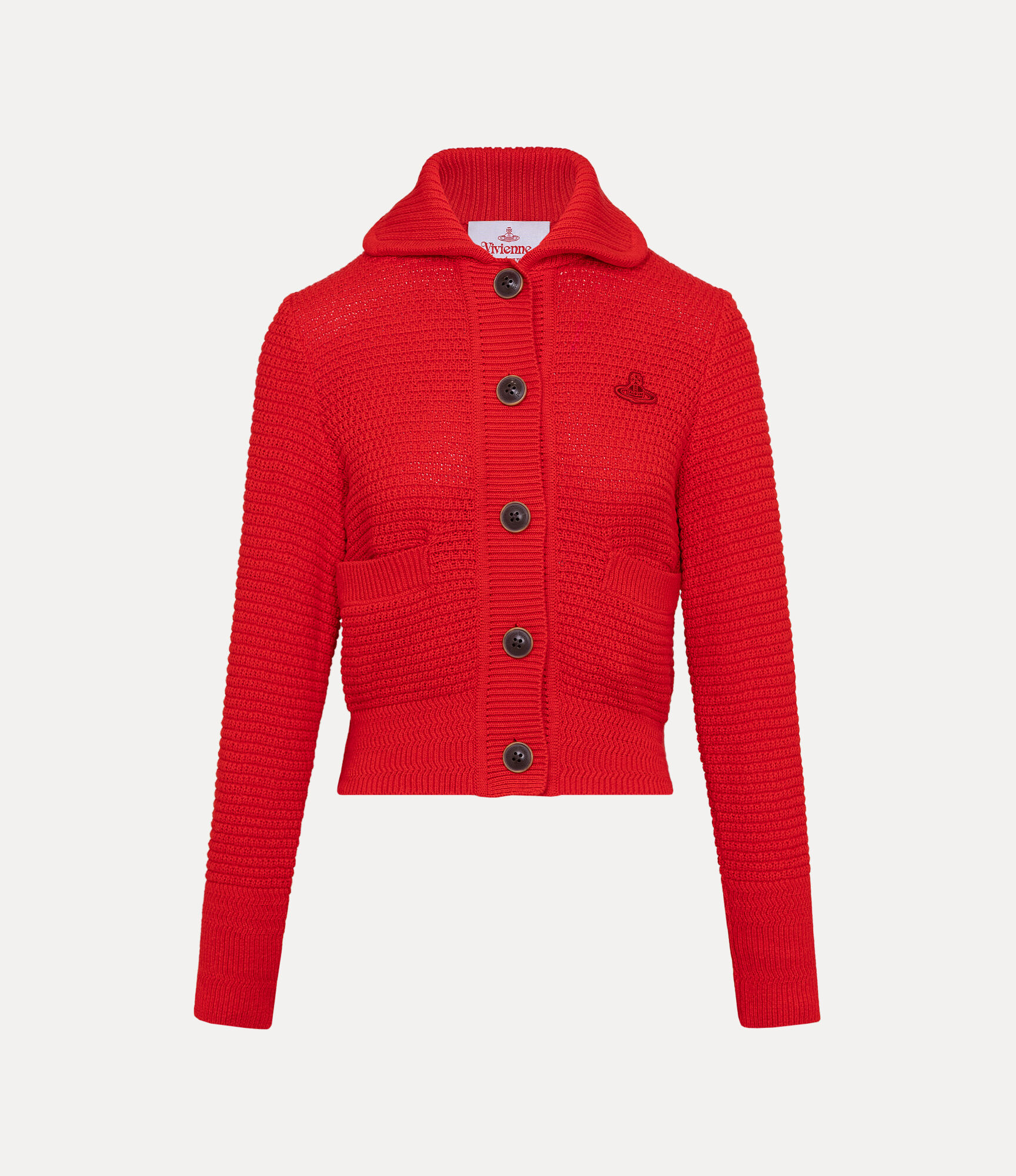 Round Collar cardigan