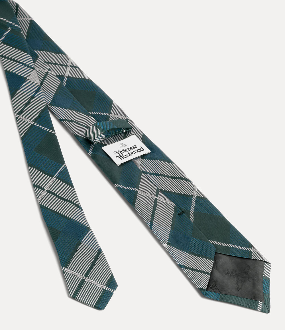 Vivienne Westwood Tie 8.5cm in Dark Green, view 2
